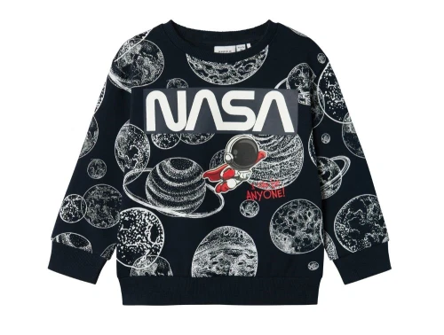 Name It navy blazer Nasa sweatshirt